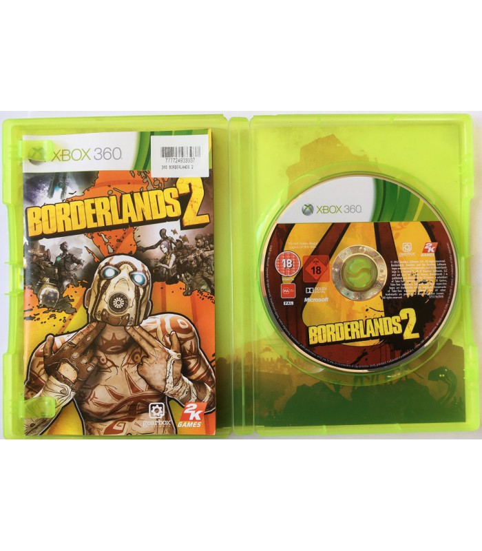 Borderlands 2 Sur Xbox 360 – Version Française Complète (boîte, Manuel) – Très Bon état