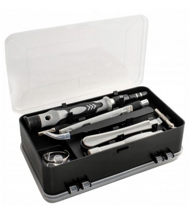 Zestaw narzędzi precyzyjnych śrubokręty Imbus Torx 110el kostki otwieraki