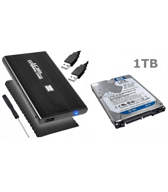 Dysk zewnętrzny 1TB 1000GB 2,5 USB 3.0 Nowy