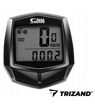 Licznik rowerowy z LCD wodoodporny prędkościomierz LR18664