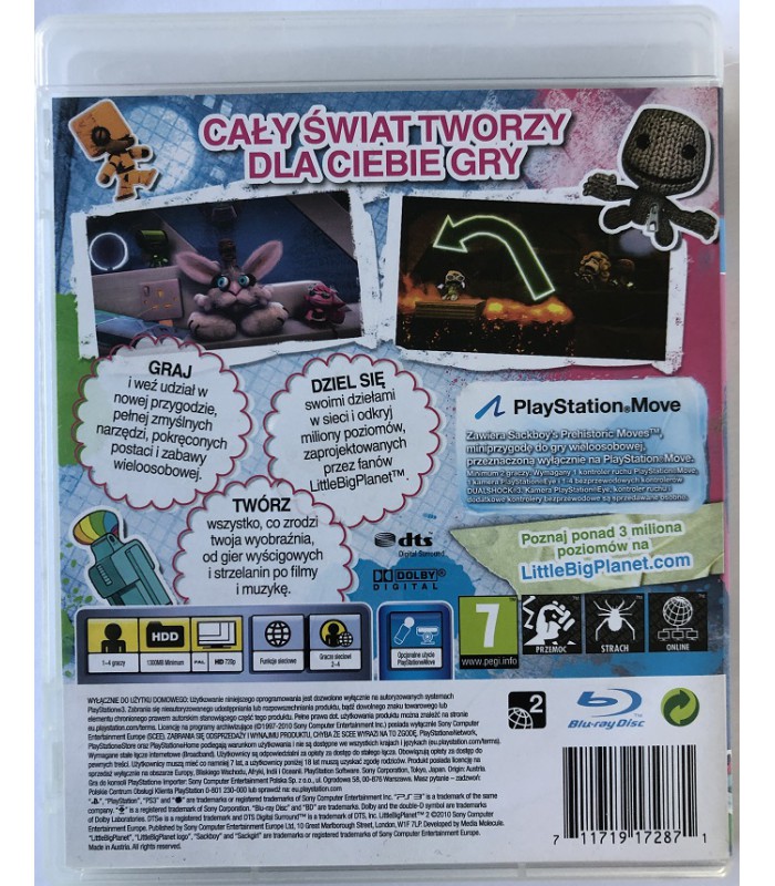 Little Big Planet 2 PS3 PL
