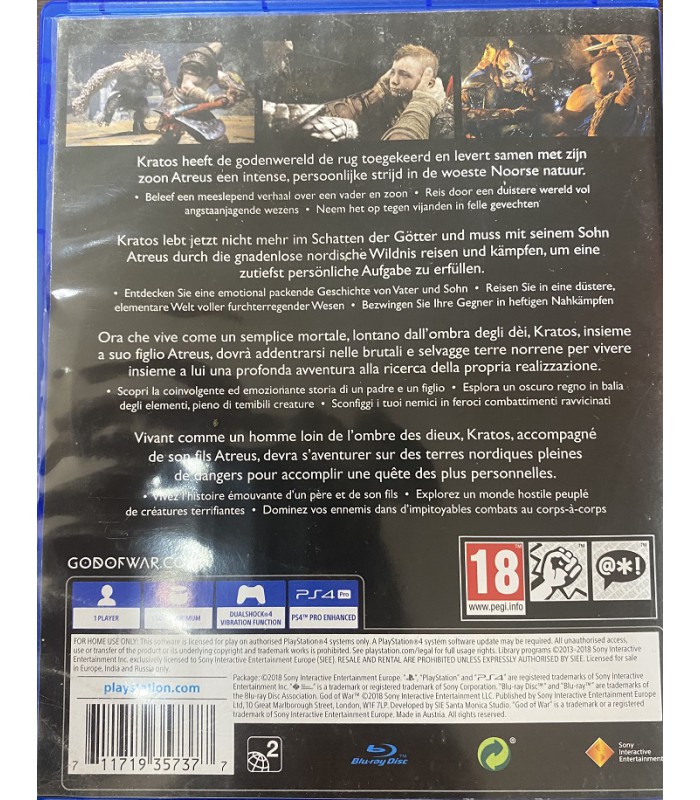 God of War PS4 PL 