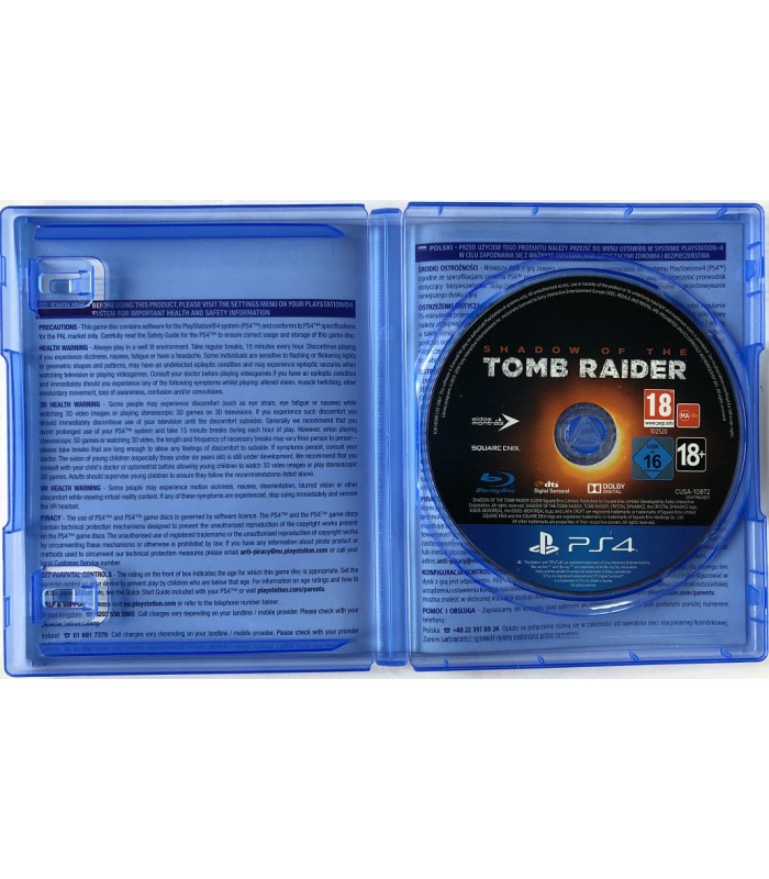 Shadow of The Tomb Raider PS4 PL