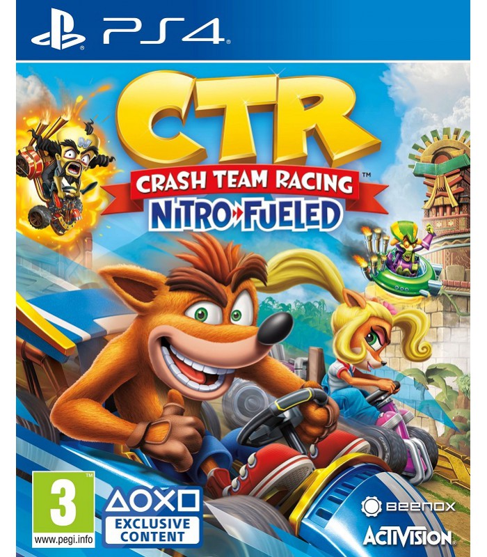 CTR Crash Team Racing Nitro Fueled PS4