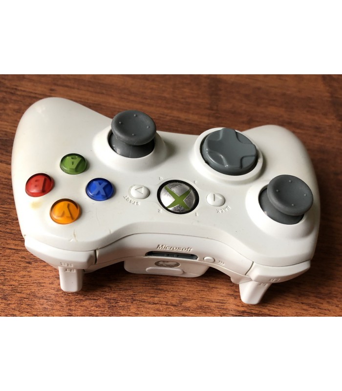 Pad Bezprzewodowy Xbox 360 Biały Oryginał