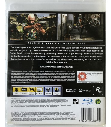 Max Payne 3 PS3