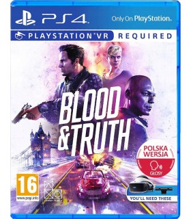 Blood Truth PS4 VR PS5 Dubbing PL