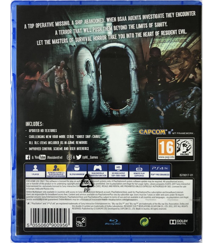 Resident Evil Revelations PS4 PL