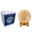 Lampka Nocna Świecący Księżyc 3D Lampa Moon Light