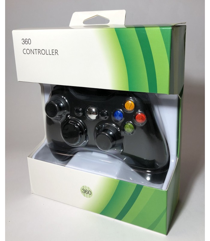 Pad PC XBOX 360 przewodowy kontroler USB czarny