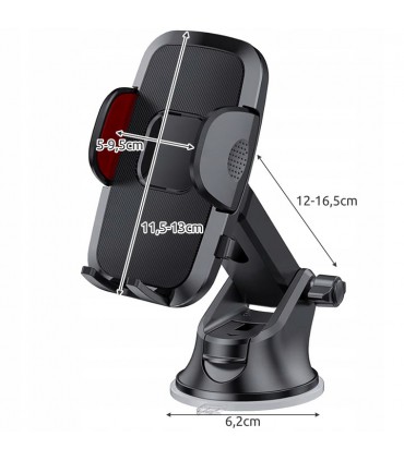Uchwyt do Telefonu na Szybę Kokpit w Samochodzie