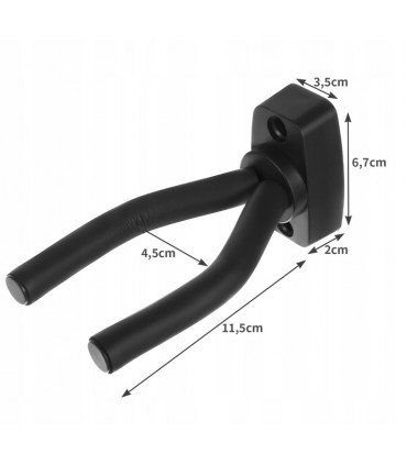 Uchwyt Wieszak do ściany na Gitarę inne smyczkowe instrumenty 