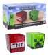 Zestaw 2x szklanka Minecraft Creeper i TNT