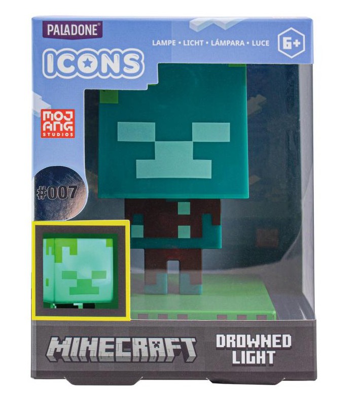 Oryginalna Lampka Minecraft Zombie TOPIELEC
