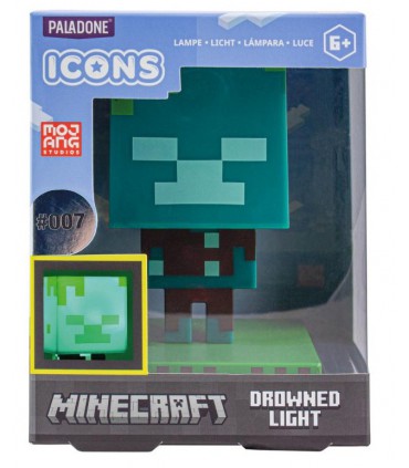 Oryginalna Lampka Minecraft Zombie TOPIELEC