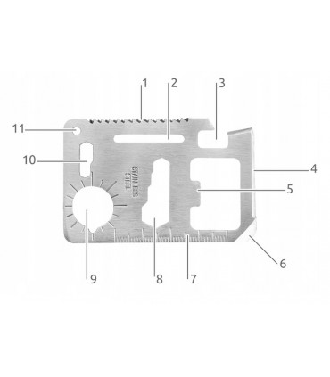 Zestaw Survival Przetrwania Niezbędnik 7w1