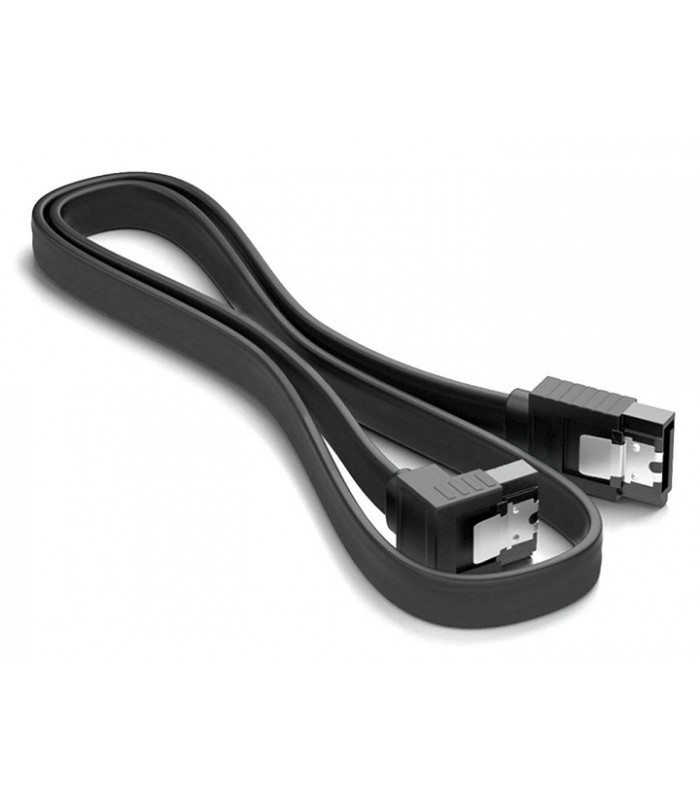 Kabel kątowy do dysku SATA III 6GBs 40cm Czarny