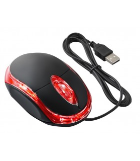 Mysz optyczna przewodowa USB mini Myszka PC Basic