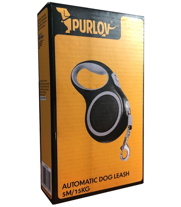 Smycz dla Psa do 15kg Taśma 5m z blokadą