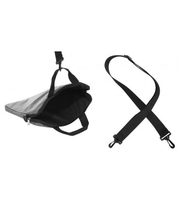 Torba na Laptop 14 na ramię Pokrowiec Teczka szara