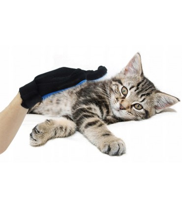 Rękawica do czesania sierści zwierząt Psa Kota