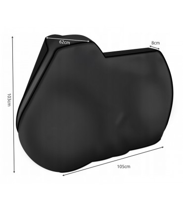 Pokrowiec na Rower Skuter Wodoodporny Mocny 103x105x62cm