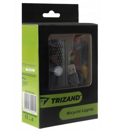 Lampka rowerowa LED Oświetlenie rower Przód Tył 