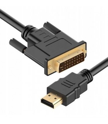 Kabel Hdmi Dvi DVI-D DVI 24+1 Pin do HDMI 1,8m
