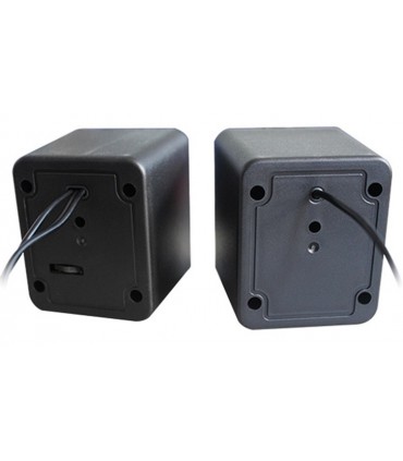 Głośniki mini 2x3W stereo USB PC Laptop Białe