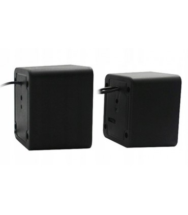 Głośniki mini 2x3W stereo USB PC Laptop Białe
