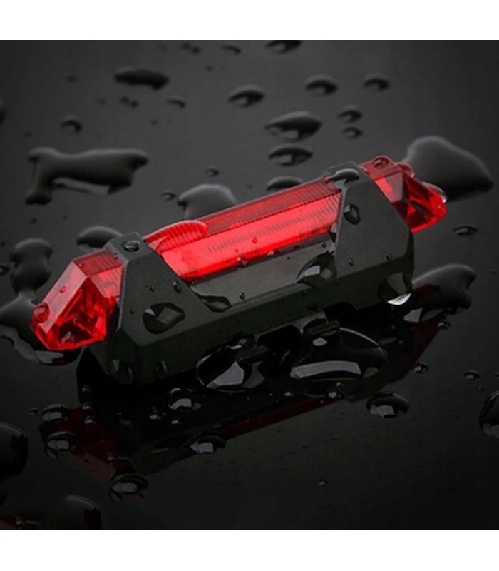 Mocna Lampka T6 ZOOM Przód + Tylne Światło Rower