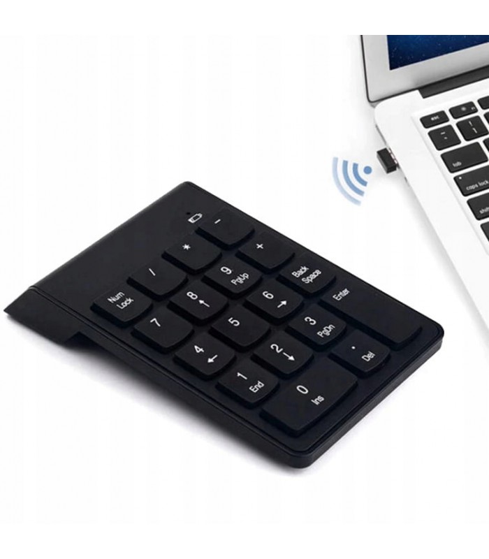 Klawiatura Bezprzewodowa Numeryczna USB bluetooth membranowa