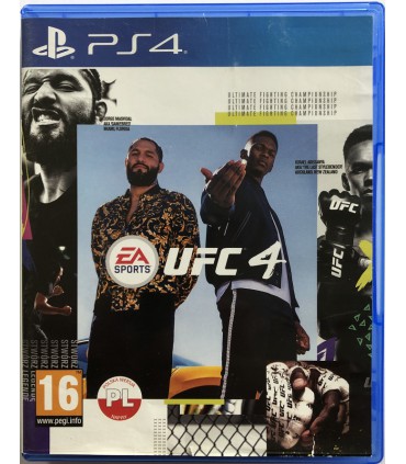 UFC 4 PS4 PS5 PL 