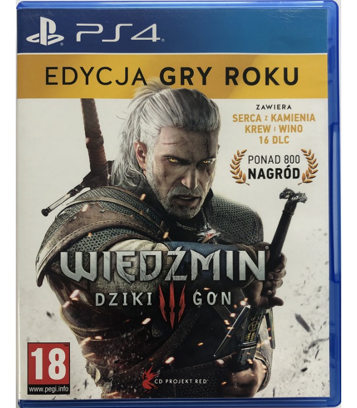 Wiedźmin 3 Dziki Gon Edycja GOTY PS4 PL
