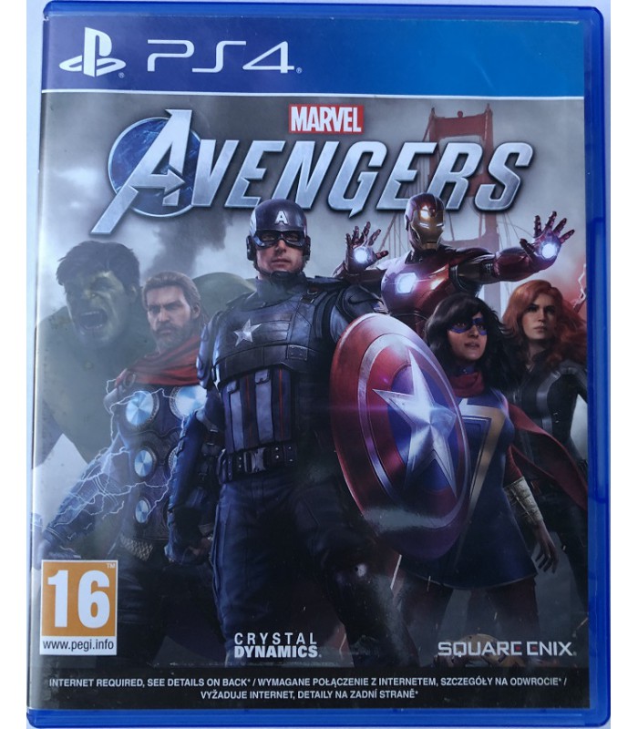 Marvel Avengers PS4 Dubbing PL używana