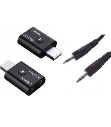 Transmiter 2w1 Nadajnik Odbiornik Bluetooth 5.0
