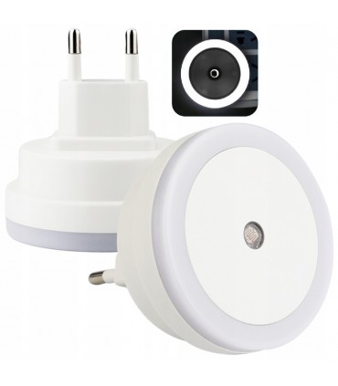 Lampka nocna 220V Led Czujnik zmierzchu