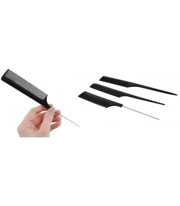 Grzebienie fryzjerskie Profesjonalny Zestaw 10szt