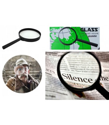 Lupa powiększająca 3x Zoom do czytania Szkło 90mm  