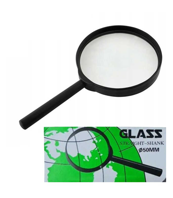 Lupa powiększająca 3x Zoom do czytania Szkło 90mm  