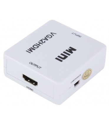 Konwerter obrazu z VGA do HDMI Audio FULL HD