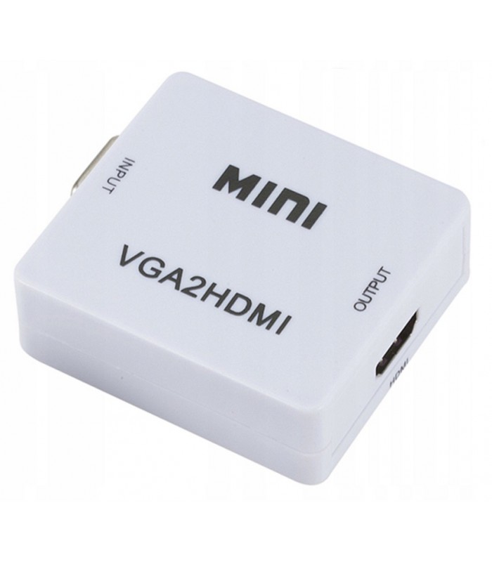 Konwerter obrazu z VGA do HDMI Audio FULL HD