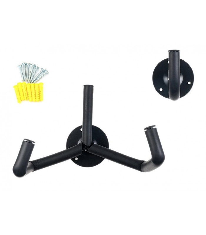 Wieszak gitarowy Statyw na gitarę poziomy 2 części * Gitara na ścianie