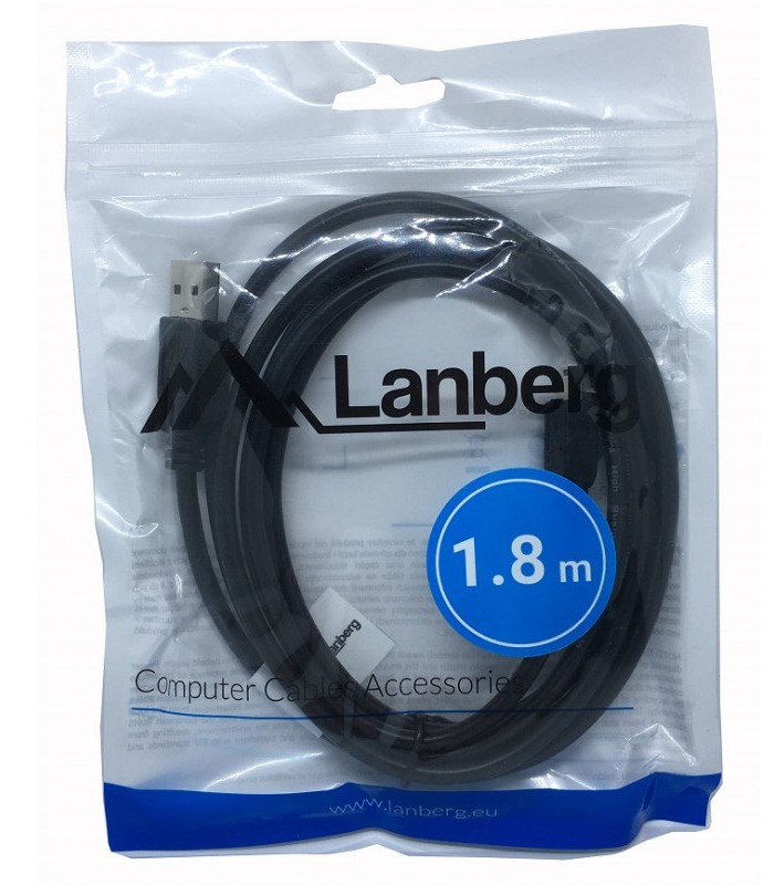 Kabel MiniUSB mini USB Pad PS3 1,8m Lanberg