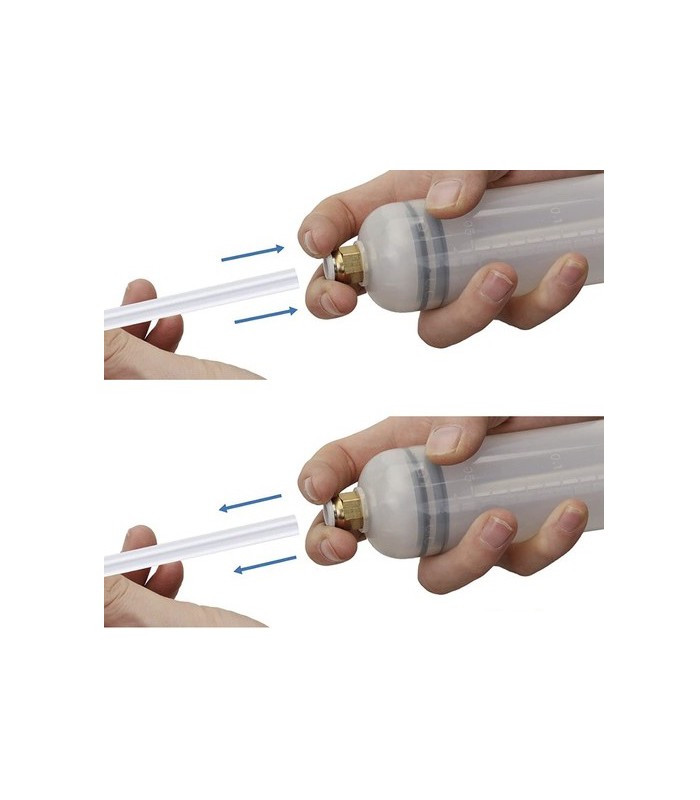 Wysysarka Strzykawka Odsysarka oleju płynu 200ml