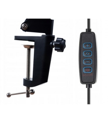 Lampa Kreślarska 2w1 biurkowa szkolna 5,6W na USB Lampka jasne światło