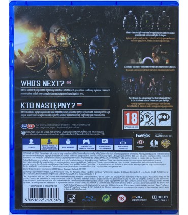 Mortal Kombat X PS4 PL