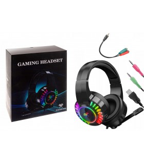 Słuchawki nauszne Gamingowe Headset dla Graczy 