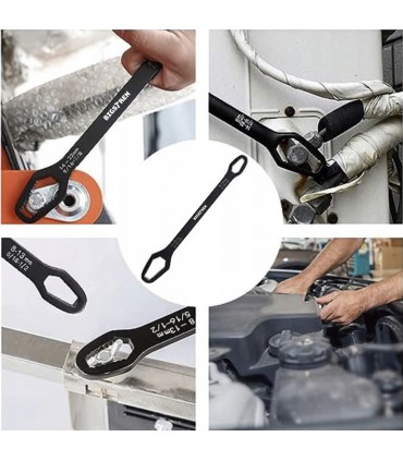 Klucz oczkowy uniwersalny płaski Torx 8-22mm