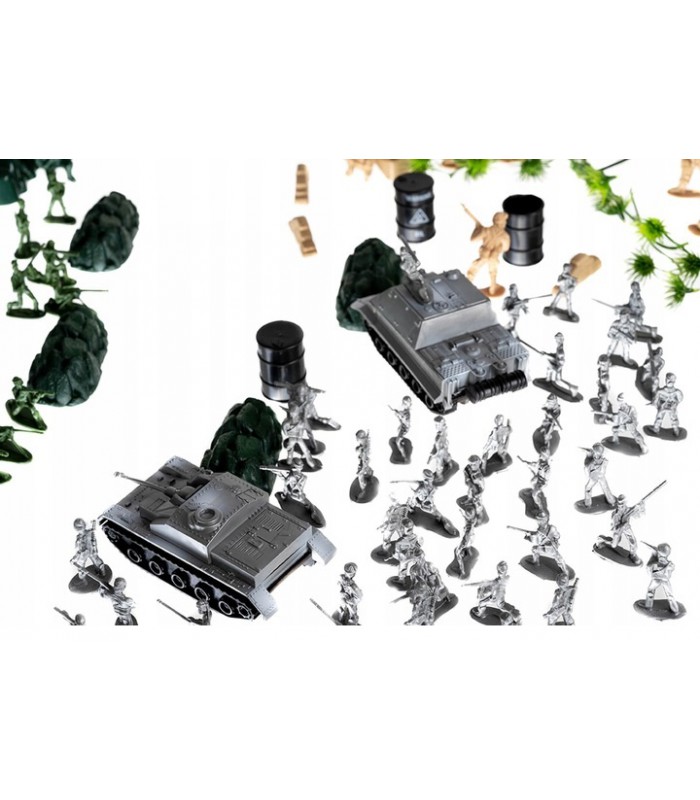 Baza Wojskowa Armia Żołnierzyki Duży Zestaw 300el.